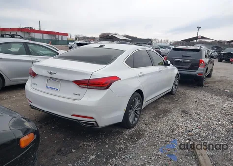 2015 Hyundai Genesis 3.8 z USA, uszkodzony, nr VIN KMHGN4JE1FU092041